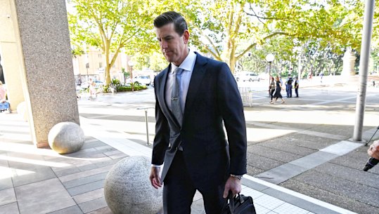 Ben Roberts-Smith at the Federal Court earlier this year.