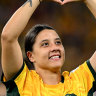 Matildas superstar Sam Kerr is learning a tough lesson some of her male counterparts have long understood.