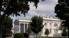 The White House was briefly evacuated Sunday evening after the discovery of the white powder.