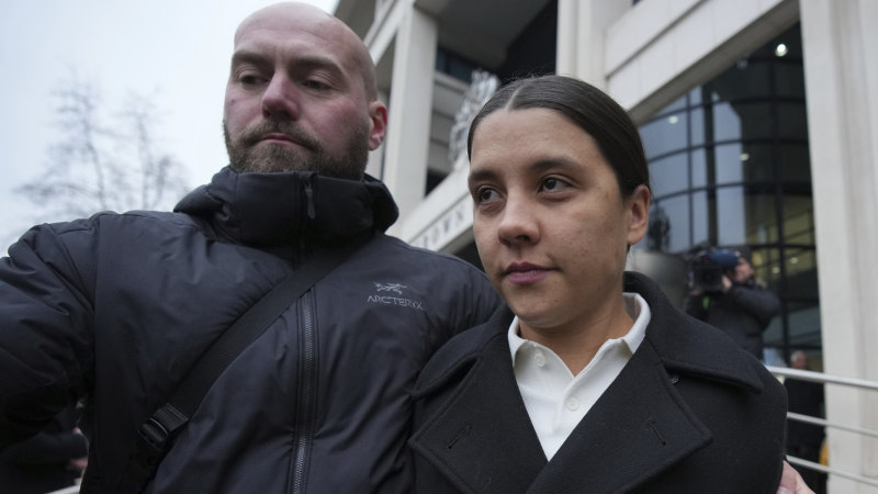 Sam Kerr found not guilty of racially abusing UK police officer
