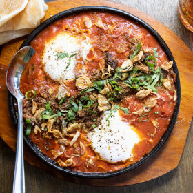 Rendang shakshuka.