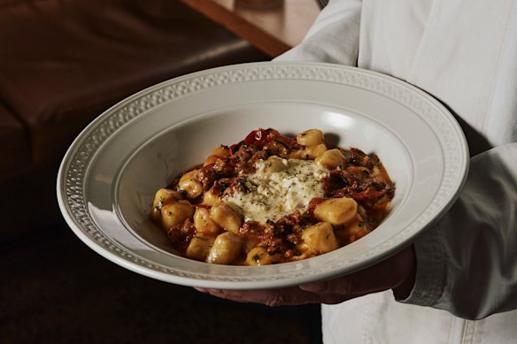 Gnocchi at Baia Di Vino.