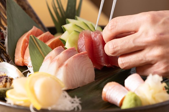 O Chowon at Kew serve sushi, sashimi, katsu e muito mais.