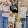 Light but tough enough to stand upright, the bagnum holds the equivalent of two bottles of wine.