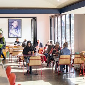 Inside Thy Thy Counter and Canteen.
