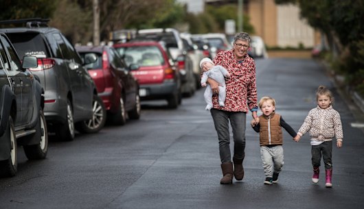 Kathy Zeimar has lived in her Northcote home for 23 years, but will sell up if tough parking restrictions are introduced.