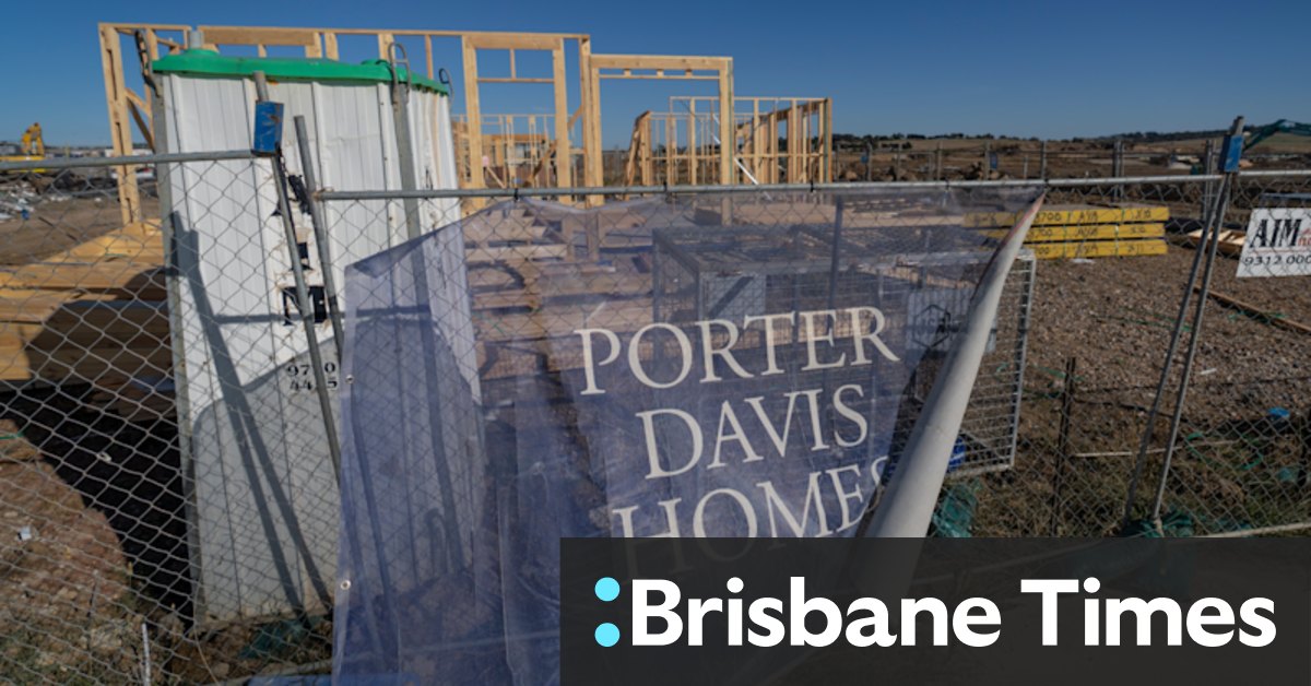 Porter Davis: Victorian Managed Insurance Authority suffered $250m loss even before builder collapsed - Vimarsana News