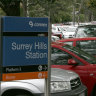 The carpark at Surrey Hills railway station in Josh Frydenberg’s electorate of Kooyong.