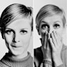 The many faces of Twiggy, who was born Lesley Hornby.