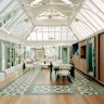 How a heritage glasshouse was transformed into an art-filled kitchen, living room