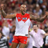 The Swans are hoping to farewell Lance Franklin at the SCG, where he kicked his 1000th AFL goal last season.