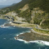 Sea Cliff Bridge links the coastal villages of Coalcliff and Clifton.