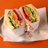 Salad sandwich.