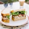 Riser’s chicken caesar sandwich.