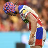 Knights fullback Kalyn Ponga.