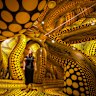 Yayoi Kusama’s The Hope of the Polka Dots Buried in Infinity Will Cover the Universe at the NGV.