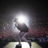 Big bowl of Eminem: Rap god serves up stadium crowd a lyrical treat