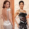 Rose Byrne, Emma Stone and Teyana Taylor at the Oscars.