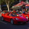 Little Italy cashes in as Ferrari fans paint Lygon Street red