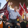 CFMEU state secretary Michael Ravbar organised protests against senior Labor MPs in Queensland over the industrial manslaughter laws.