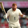 The Ashes 2021-22 in Sydney, fourth Test, day three as it happened: Bairstow becomes first English batsman to score century this series