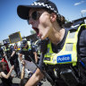 Police pepper spray, arrest Palestine protesters at Melbourne Cup