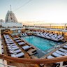 Seven Seas Splendor’s pool.
