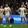 Latrell Mitchell is sent to the sin bin.