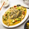 The whole Thai-style “fish” is a signature dish.
