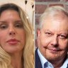 Caroline Heidemann, former WiseTech employee and Richard White 