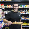 Seif al Sweilem runs Detroit Square Pies in Southern River.