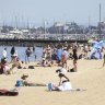 Victoria gets a taste of summer as Melburnians enjoy hottest day in seven months