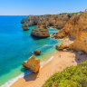 Praia da Marinha in Algarve is one of the most iconic beaches of Portugal
