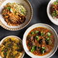 Assorted $15 lunch bowls at Maha.