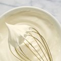 Whip it good with a quality balloon whisk.