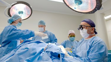 surgery stuff australia prolapse surgical organ pelvic mesh stoush elective blitz nsw doctor hospitals private surgeons demanding higher rates pay