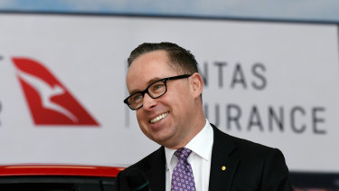 Qantas chief executive Alan Joyce plays industrial relations hard ball.
