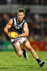 Force: Robbie Gray described the match as one of the hardest of his career. 