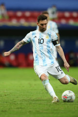 La superestrella argentina Lionel Messi.
