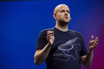 Daniel Ek, co-founder and chief executive officer of Spotify.