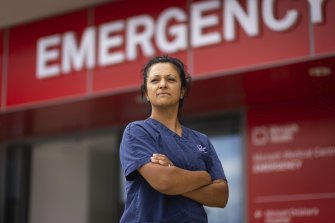 Senior nurse Mel Hyde says things are worse now than they’ve been in her entire career.