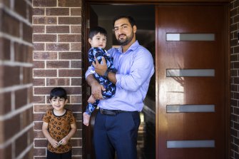 Former ADF interpreter Wali Walizada is fearful for his parents and siblings still in Afghanistan and waiting to come to Australia.