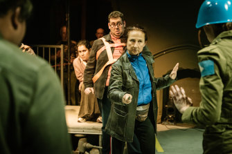 Alienating: Brecht’s Mother Courage at La Mama.