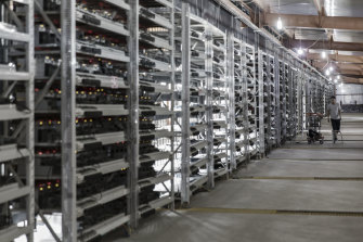 Powerful computers are required to mine Bitcoin.