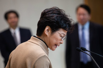 Carrie Lam said she wanted to demonstrate that Hong Kong was capable of handling the crisis without Beijing's assistance.