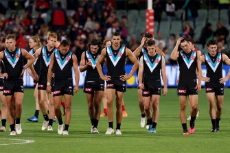 There was a Power failure at Adelaide Oval on Thursday night.