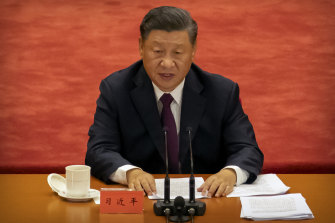 China’s president Xi Jinping, pictured last year.