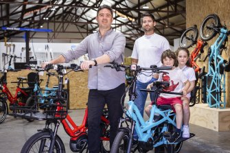 Lug & Carrie ebikes are designed with children - and busy lifestyles - in mind.