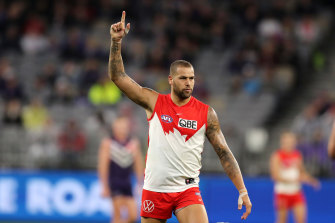 Lance Franklin’s 1000-goal milestone is within sight.