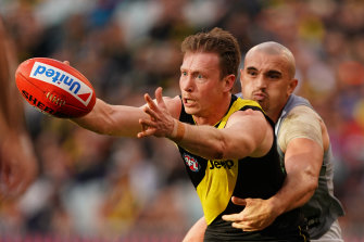 Richmond's Dylan Grimes said he received abuse after the Tigers' win on Saturday.